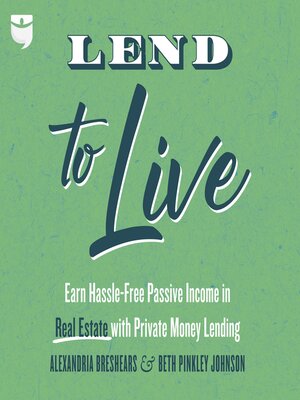 cover image of Lend to Live
